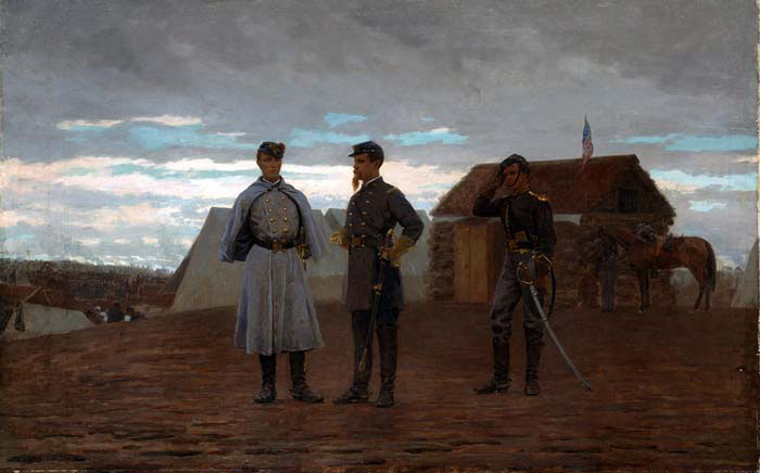 Officers at Camp Benton Maryland